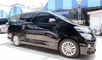 TOYOTA VELLFIRE 2.4 AT WAGON ปี 2012 full