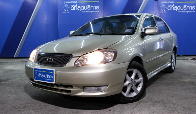 TOYOTA COROLLA ALTIS ปี 2002 full