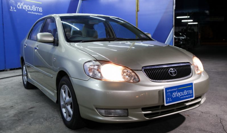 TOYOTA COROLLA ALTIS ปี 2002 full