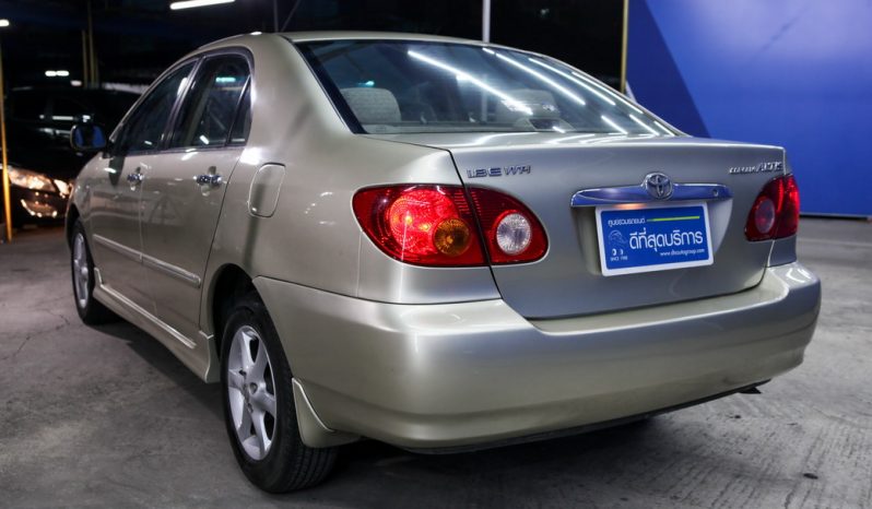 TOYOTA COROLLA ALTIS ปี 2002 full