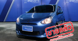 MITSUBISHI MIRAGE สีน้ำเงิน ปี 2012