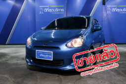 MITSUBISHI MIRAGE สีน้ำเงิน ปี 2012