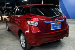 TOYOTA YARIS G สีแดง ปี 2014 full