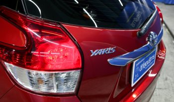 TOYOTA YARIS G สีแดง ปี 2014 full