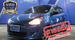 MITSUBISHI MIRAGE สีฟ้า ปี 2012