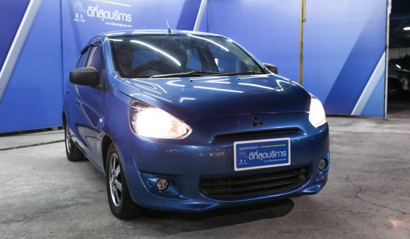 MITSUBISHI MIRAGE สีฟ้า ปี 2012 full