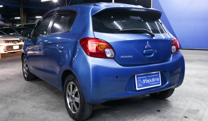 MITSUBISHI MIRAGE สีฟ้า ปี 2012 full