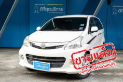 TOYOTA AVANZA 1.5 S ปี 2012