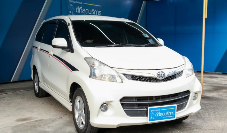 TOYOTA AVANZA 1.5 S ปี 2012 full