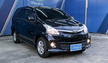 TOYOTA AVANZA 1.5 S สีดำ ปี 2012 full