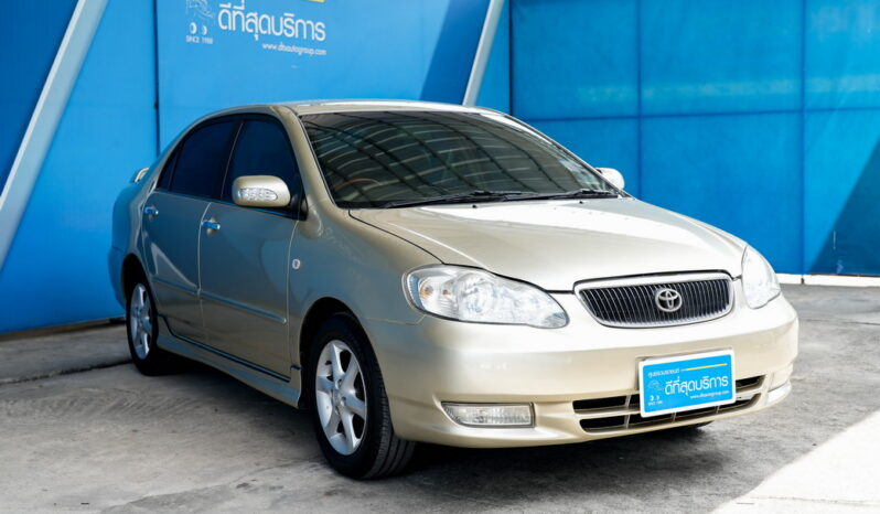 TOYOTA COROLLA ALTIS G ปี 2001 full