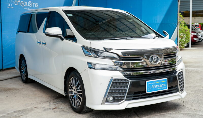 TOYOTA ALPHARD 2.5 V ปี 2016 full