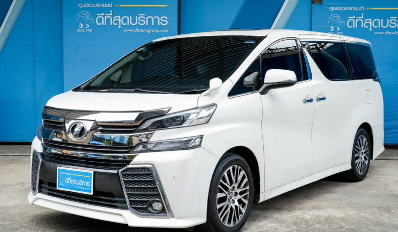 TOYOTA ALPHARD 2.5 V ปี 2016 full