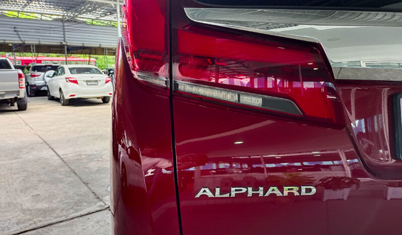 Toyota Alphard 2.5cc ปี 2019 full